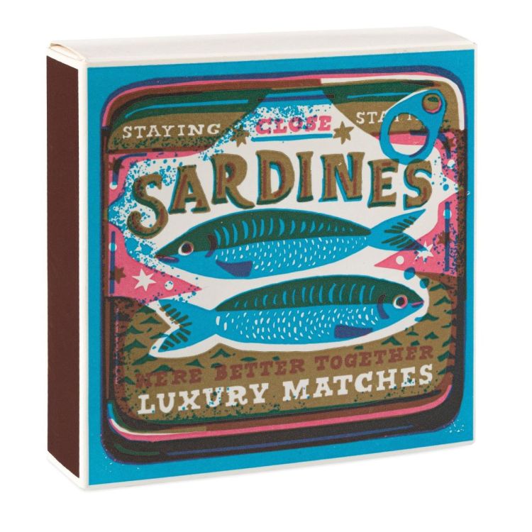 Archivist Gallery Matches Better Together Sardines by The Printed Peanut lucifers vierkant () - Panache (Koksijde)