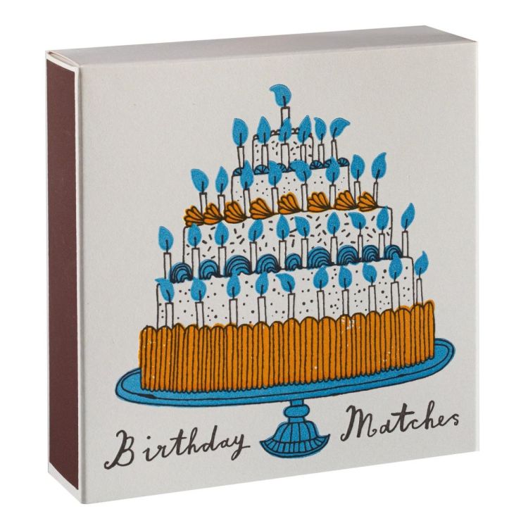 Archivist Gallery Matches Birthday Cake lucifers vierkant () - Panache (Koksijde)