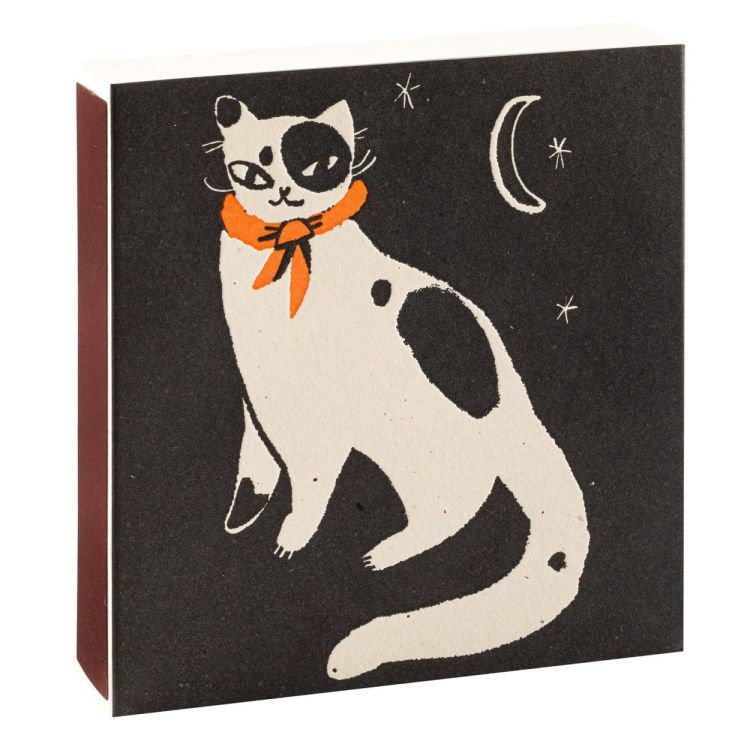 Archivist Gallery Matches Black Spotted Kitten lucifers vierkant () - Panache (Koksijde)