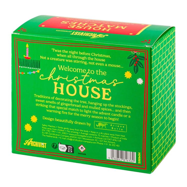 Archivist Gallery Matches Christmas House lucifers () - Panache (Koksijde)