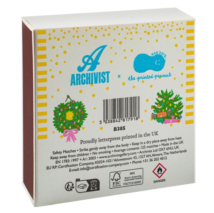 Archivist Gallery Matches Christmas Supplies lucifers vierkant () - Panache (Koksijde)