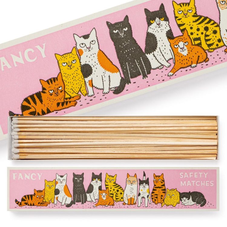 Archivist Gallery Matches Fancy Cat allumettes longues () - Panache (Koksijde)