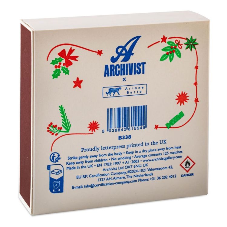 Archivist Gallery Matches Allumettes carré () - Panache (Koksijde)