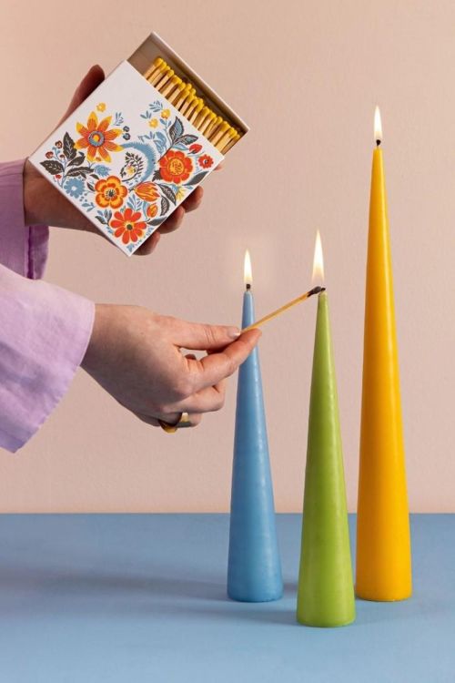 Archivist Gallery Matches Flower lucifers vierkant () - Panache (Koksijde)