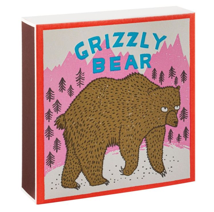 Archivist Gallery Matches Grizzly Bear lucifers vierkant () - Panache (Koksijde)