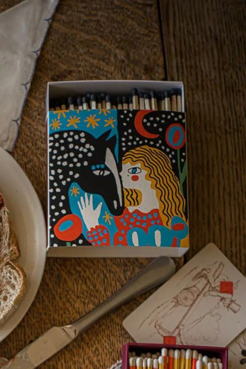 Archivist Gallery Matches Heart Horse lucifers vierkant () - Panache (Koksijde)