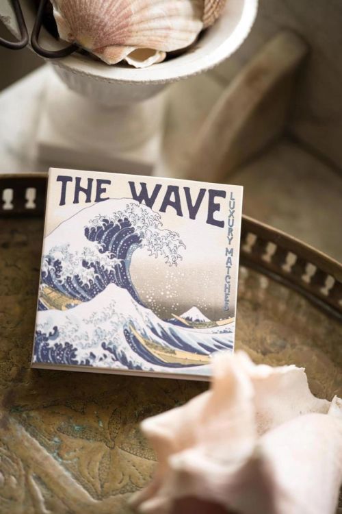 Archivist Gallery Matches Hokusai Wave lucifers vierkant () - Panache (Koksijde)
