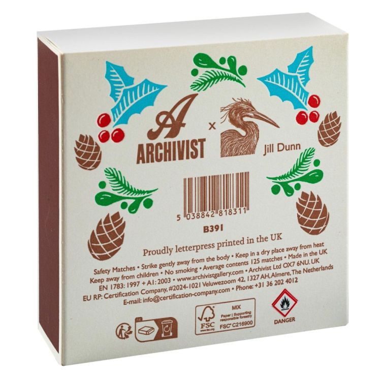 Archivist Gallery Matches Holly Jolly Wreath lucifers vierkant () - Panache (Koksijde)