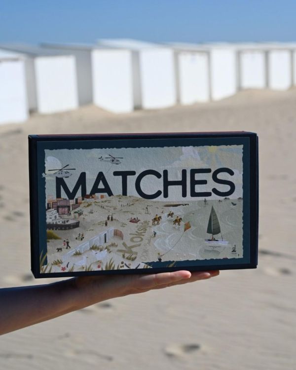 Archivist Gallery Matches Koksijde giant lucifers by Panache (Multi) - Panache (Koksijde)