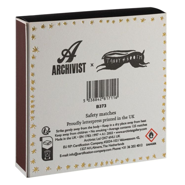 Archivist Gallery Matches Lion lucifers vierkant () - Panache (Koksijde)