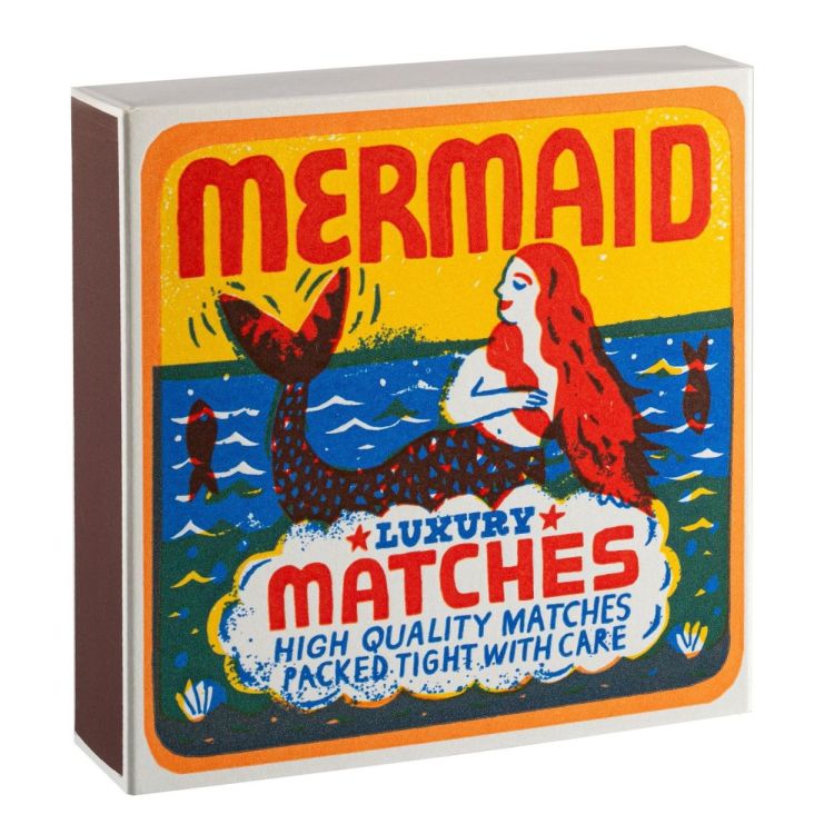 Archivist Gallery Matches Mermaid lucifers vierkant () - Panache (Koksijde)