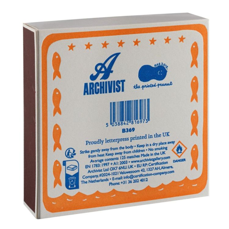 Archivist Gallery Matches Mermaid lucifers vierkant () - Panache (Koksijde)