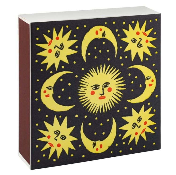 Archivist Gallery Matches Moon and Sun lucifers vierkant () - Panache (Koksijde)