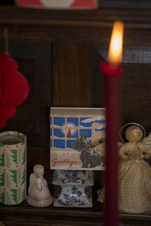 Archivist Gallery Matches Scotty Dog Festive lucifers vierkant () - Panache (Koksijde)