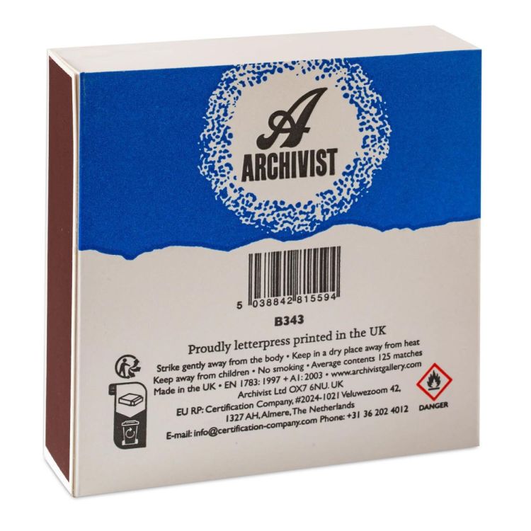 Archivist Gallery Matches Scotty Dog Festive lucifers vierkant () - Panache (Koksijde)