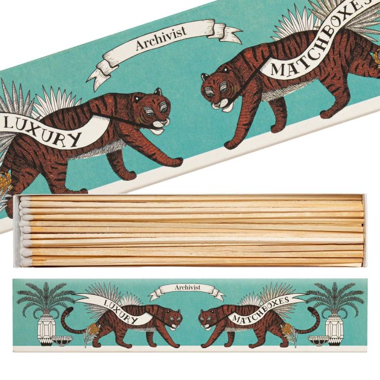 Archivist Gallery Matches Tiger lange lucifers () - Panache (Koksijde)