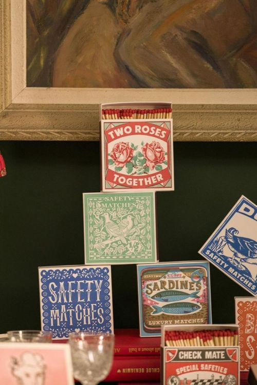 Archivist Gallery Matches Allumettes carré () - Panache (Koksijde)