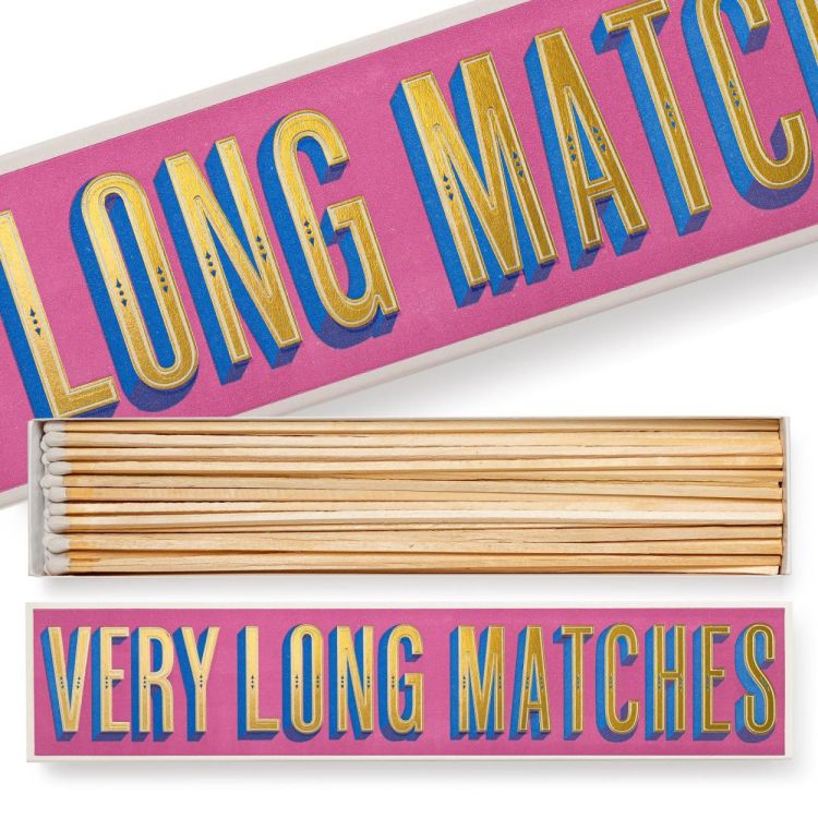 Archivist Gallery Matches Very Long Matches lange lucifers () - Panache (Koksijde)