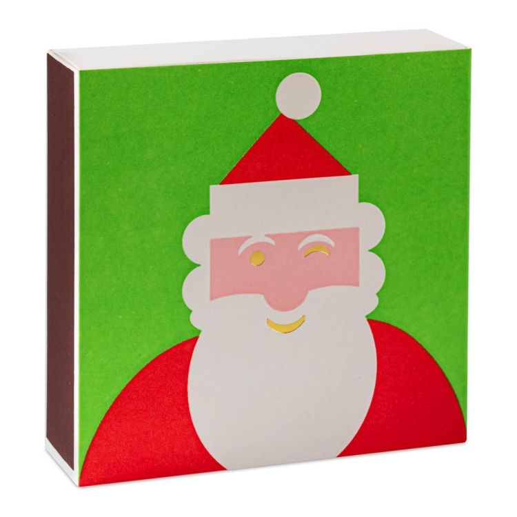 Archivist Gallery Matches Winking Santa by J. Falkner lucifers vierkant () - Panache (Koksijde)