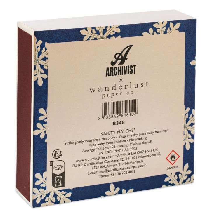 Archivist Gallery Matches Winter Joy by Wanderlust Paper Co. lucifers vierkant () - Panache (Koksijde)