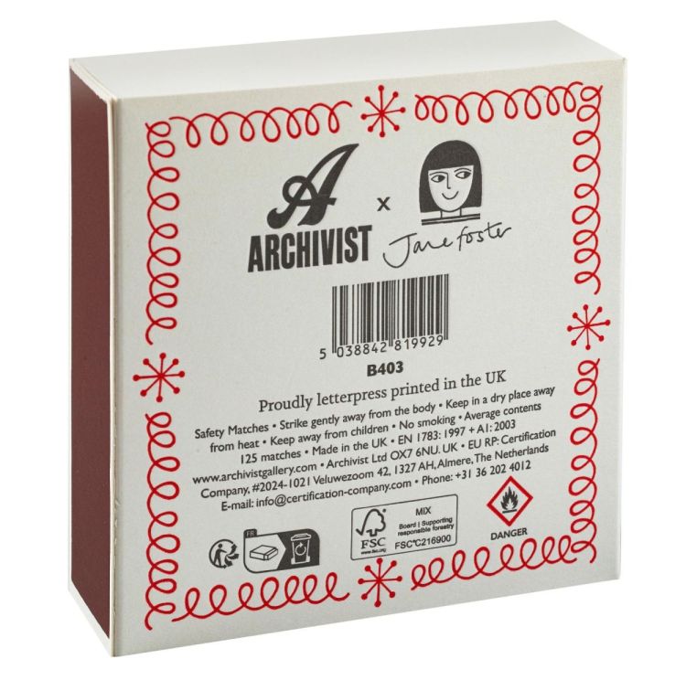Archivist Gallery Matches Winter Penguin lucifers vierkant () - Panache (Koksijde)