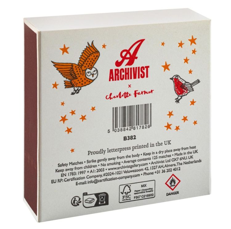 Archivist Gallery Matches Woodland Christmas Tree lucifers vierkant () - Panache (Koksijde)