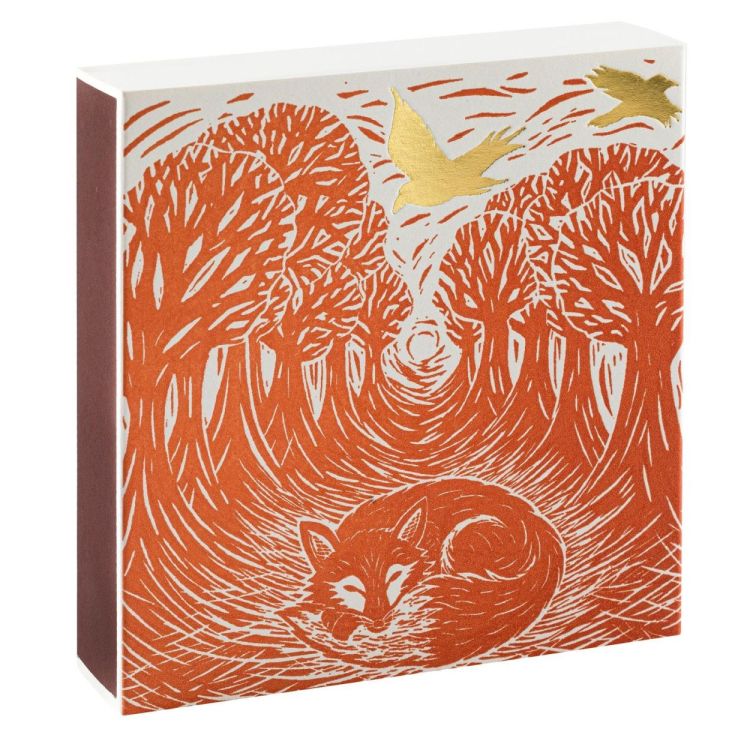 Archivist Gallery Matches Woodland Fox lucifers vierkant () - Panache (Koksijde)