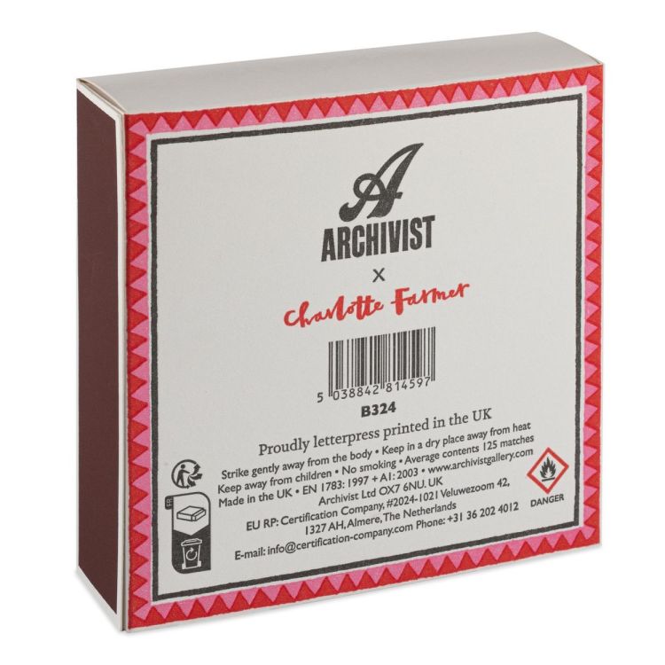 Archivist Gallery Matches Year Of The Snake by Charlotte Farmer lucifers vierkant () - Panache (Koksijde)