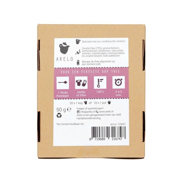 Arelo Dank je thee (Roze) - Panache (Koksijde)