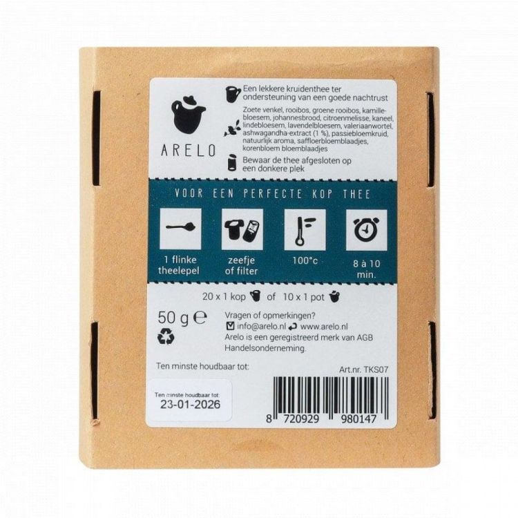 Arelo Slaap lekker thee (Blauw) - Panache (Koksijde)