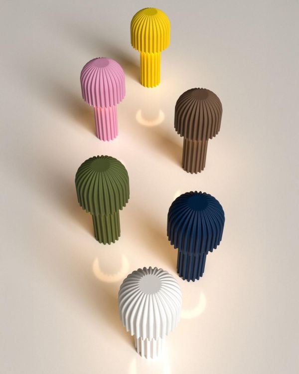 Artetica Lampe Plissé (Coffee Quartz) - Panache (Koksijde)