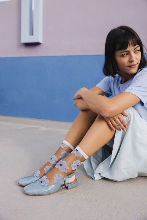 Atelier St Eustache Murano Mauve 39-41 (Creme) - Panache (Koksijde)