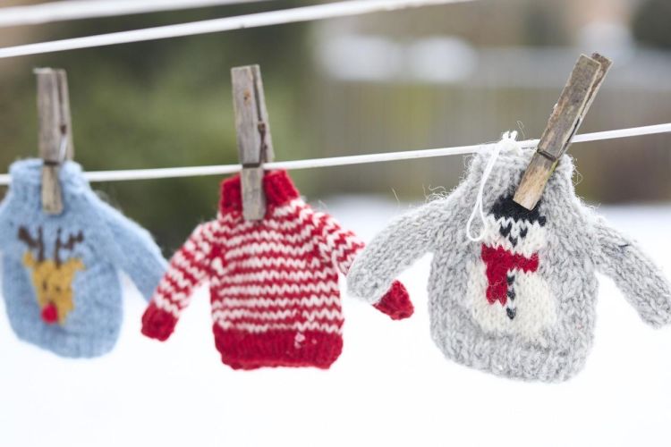 Aveva Design Hanging Sweater Snowman (Grey) - Panache (Koksijde)