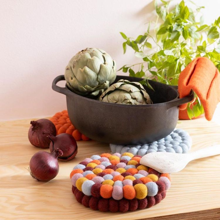 Aveva Design Potonderlegger rond 17cm (Festive) - Panache (Koksijde)