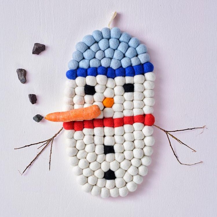 Aveva Design Dessous de plat Snowman (Multi) - Panache (Koksijde)