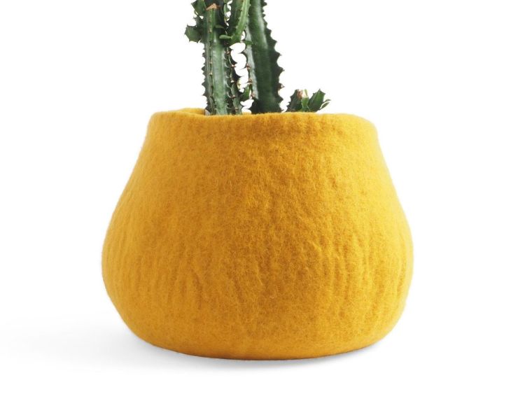 Aveva Flowerpot L rond (Ochre) - Panache (Koksijde)