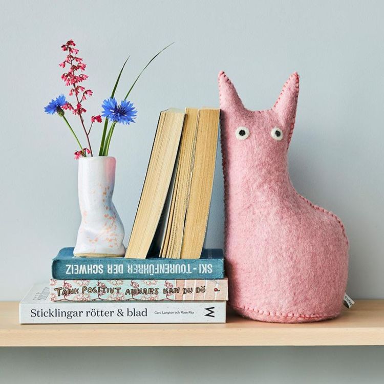 Aveva The Curious Door stop/ bookend (Raw Grey) - Panache (Koksijde)