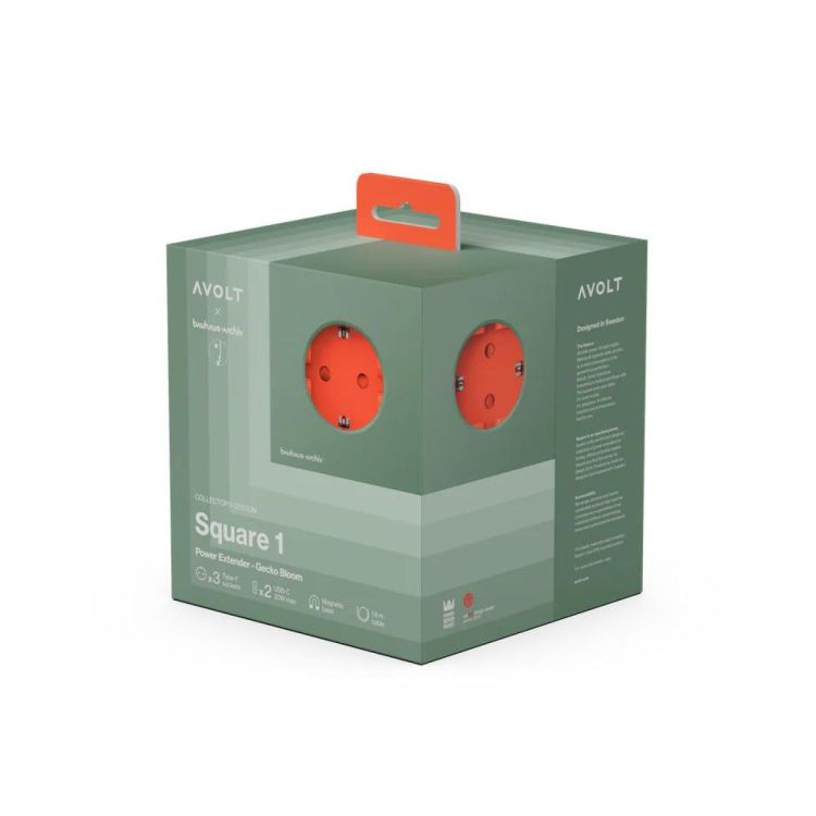 AVOLT Square 1 USB-C 1,8m BAUHAUS Gecko Bloom Limited Edition (Gecko Bloom) - Panache (Koksijde)
