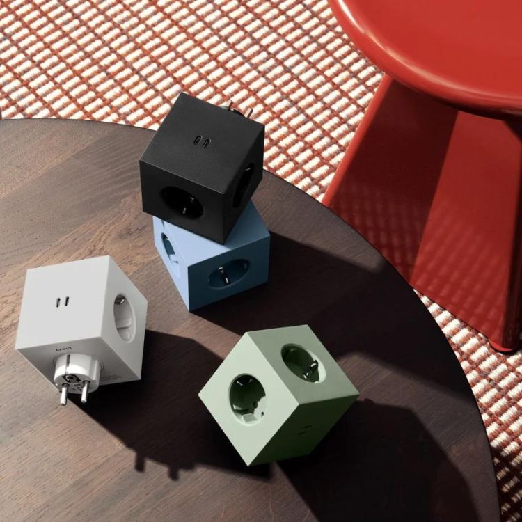 AVOLT Square 2 USB-C 30W Shark Blue (Shark Blue) - Panache (Koksijde)