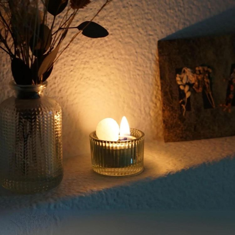 Ballli Ballli Starter-Kit - Reuseable & refillable tea light (White) - Panache (Koksijde)