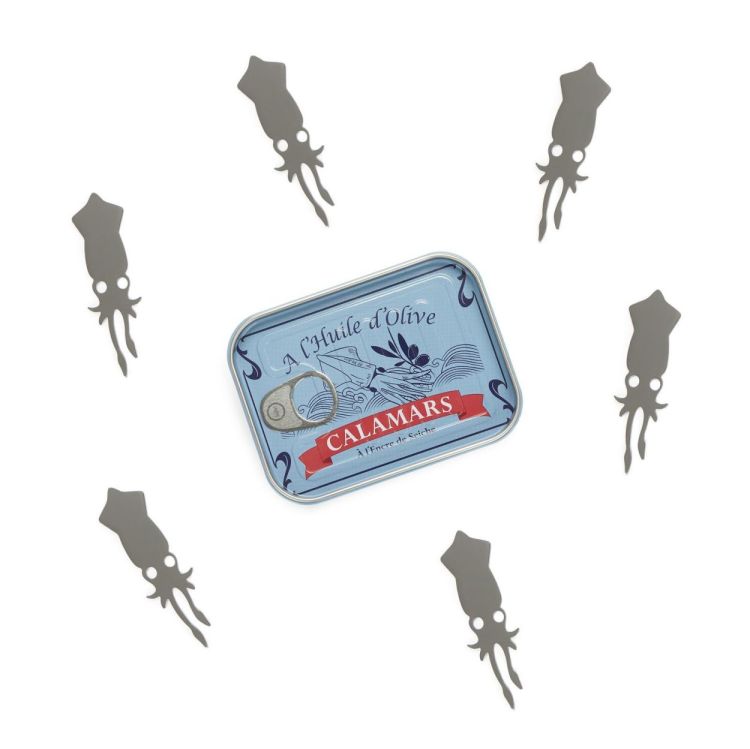 Balvi 6 apero-prikkers Calamars (Blauw) - Panache (Koksijde)