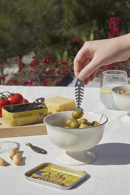 Balvi 6 apero-prikkers Sardines (Geel) - Panache (Koksijde)