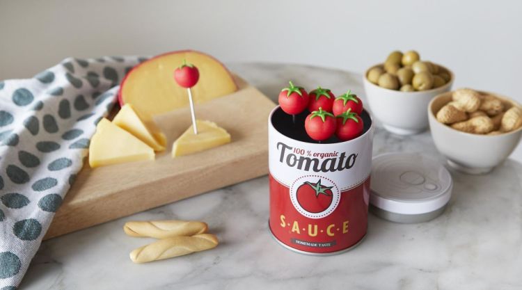 Balvi 6 piques apéro Tomato (Rood) - Panache (Koksijde)