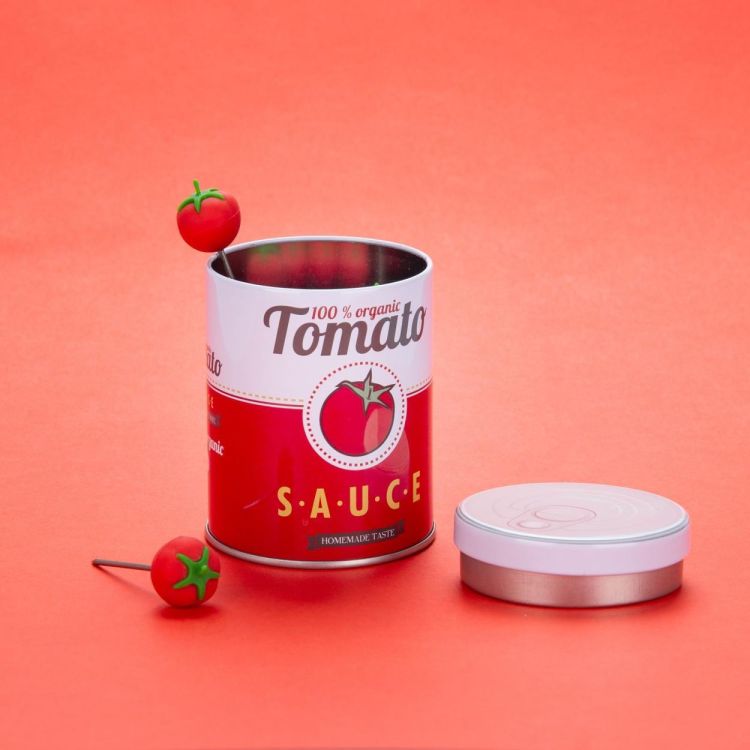 Balvi 6 piques apéro Tomato (Rood) - Panache (Koksijde)