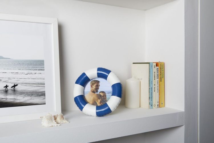 Balvi Cadre Photo Bouée (Blauw) - Panache (Koksijde)