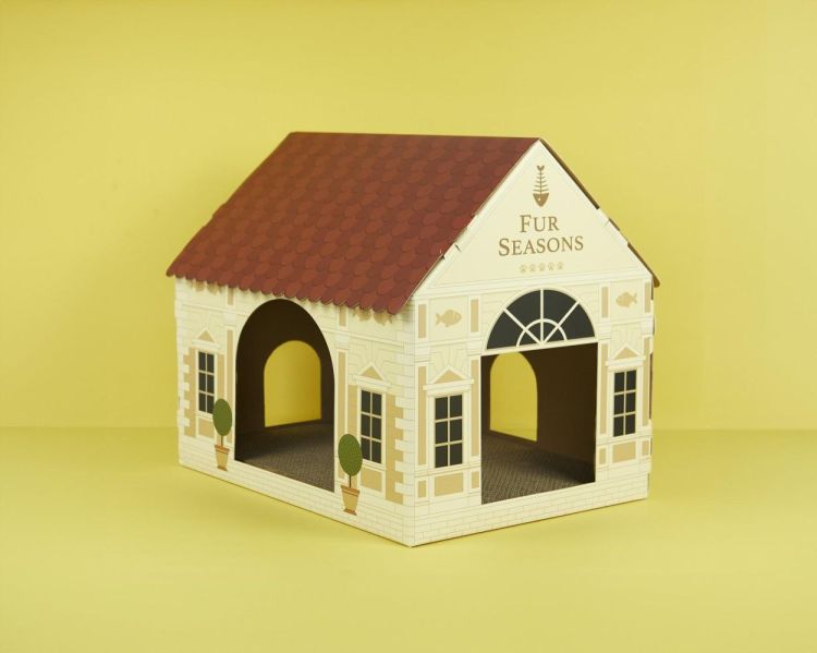 Balvi Maison pour Chat & Griffoir Fur Seasons (Multi) - Panache (Koksijde)