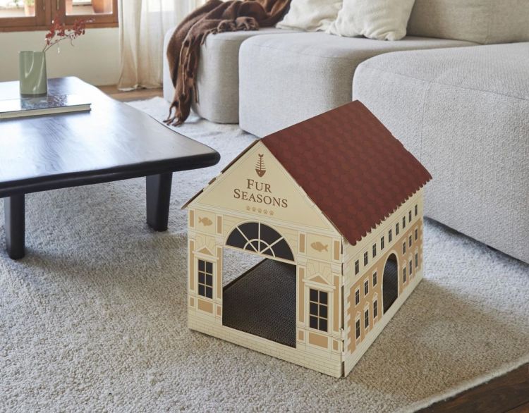 Balvi Maison pour Chat & Griffoir Fur Seasons (Multi) - Panache (Koksijde)