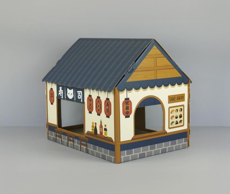 Balvi Maison pour Chat & Griffoir Sushi Bar (Multi) - Panache (Koksijde)