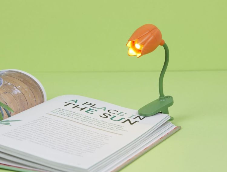 Balvi Lampe de lecture Tulipe (Orange) - Panache (Koksijde)