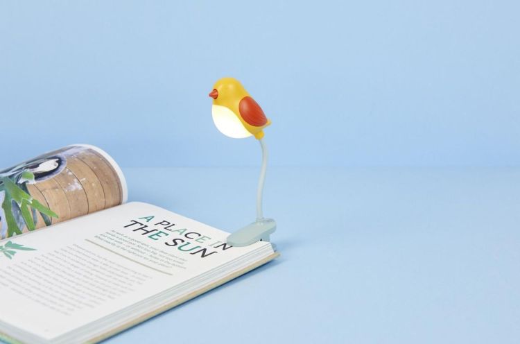 Balvi Lampe de lecture Oiseau (Geel) - Panache (Koksijde)